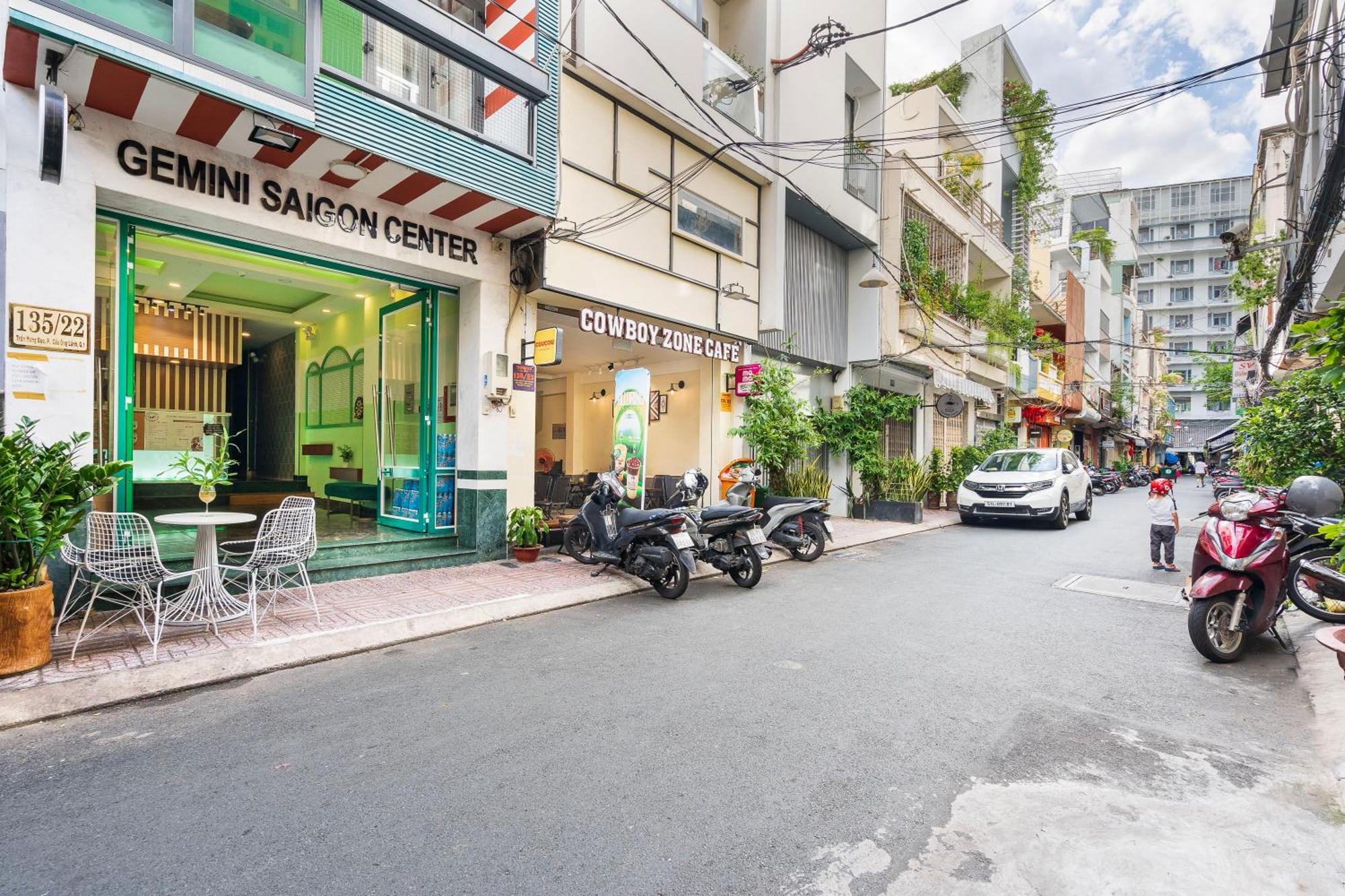 Gemini Saigon Hotel & Apartment โฮจิมินห์ซิตี้ ภายนอก รูปภาพ