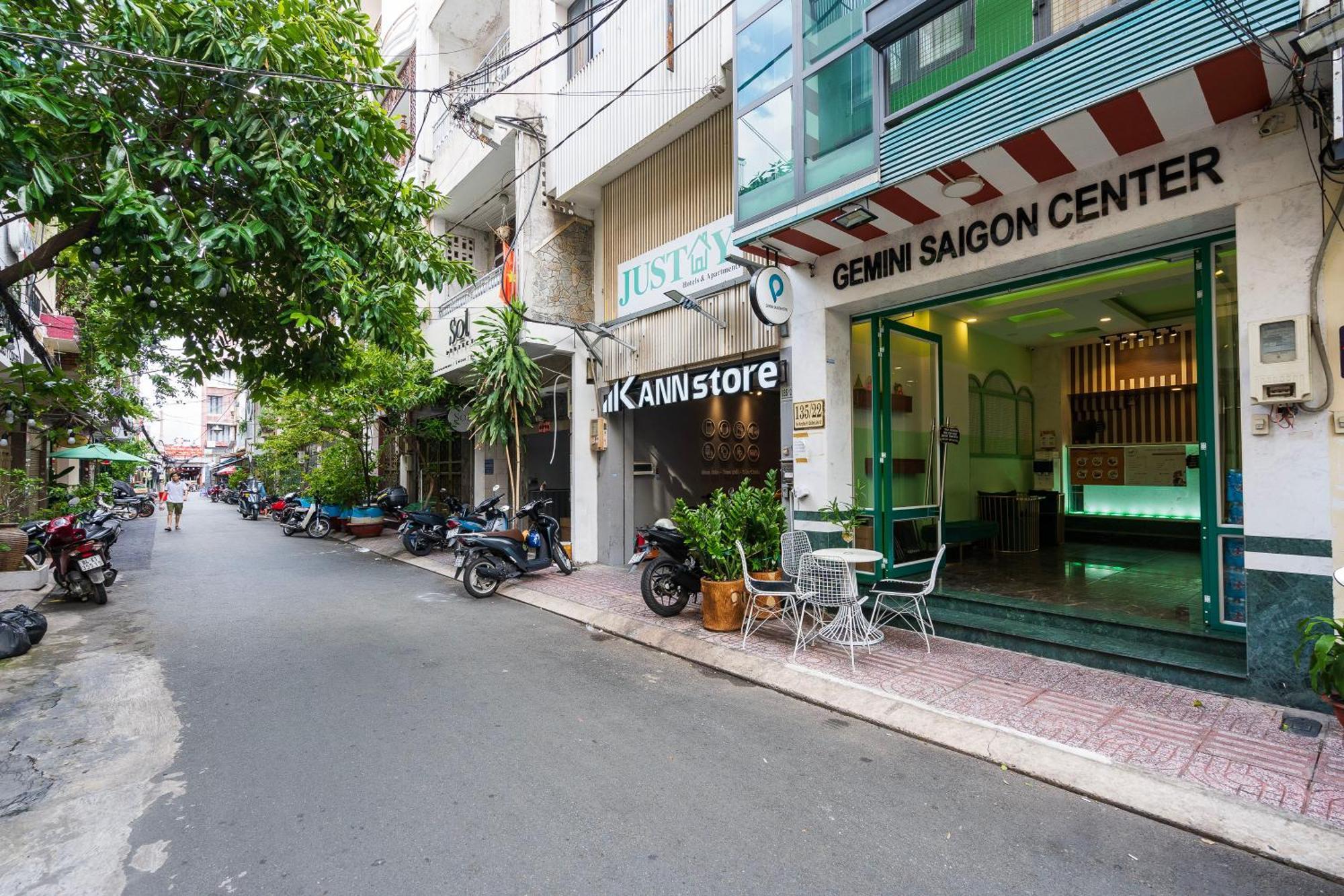 Gemini Saigon Hotel & Apartment โฮจิมินห์ซิตี้ ภายนอก รูปภาพ